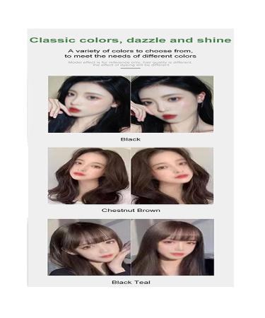 Pure Plant Extract Bubble Hair Dye Shampoo - Instant Gray Hair Coverage for Men & Women - Chestnut Brown - Buy Online on GoSupps.com