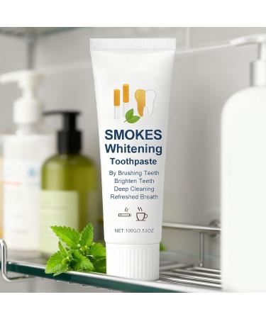 Toothpaste to promote gum health 100 g refreshing cleansing paste whitening scented toothpaste for deep cleaning against bad breath and prevention of discolouration of - Buy Online on GoSupps.com