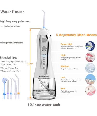 Cordless Water Flosser & Electric Toothbrush Combo for Whiter Teeth and Healthier Gums - Ideal for Oral Braces - Buy Online on GoSupps.com