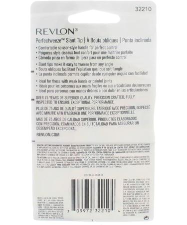 Revlon Perfectweeze Tweezer Slant Tip 5-Pack - Buy Online on GoSupps.com