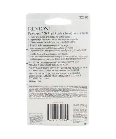 Revlon Perfectweeze Tweezer - Slant Tip - Pack of 3 - Buy Online on GoSupps.com