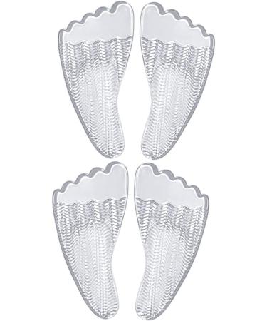 FOMIYES 10 Pairs Five Toe Sticky Front Pad Heel Cushion - Arch Support Insoles for High & Low Heels - Non-Slip Gel Foot Massage Pads for Women - Buy Online on GoSupps.com