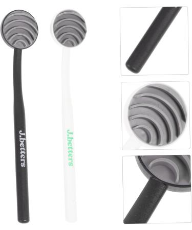 Minkissy Tongue Cleaning Brush Set - 8-Pack Silicone Tongue Scrapers for Adults | Dental Hygiene Tools in 4 Colors | 18.5x3.5cm - Buy Online on GoSupps.com