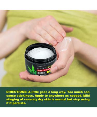 ENVISHA 2 Pack Hemp Cream by Ceessting - Hydrating & Moisturizing for Men and Women - 4 oz - Buy Online on GoSupps.com