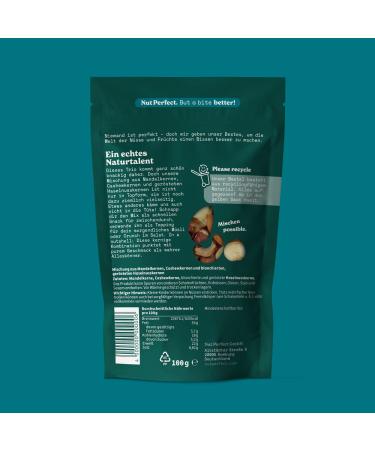 Nut Perfect | Hazelnut Cashew Almond Mix | Natural Roasted Nuts | Crunchy & Delicious | 100g International Shipping - Buy Online on GoSupps.com