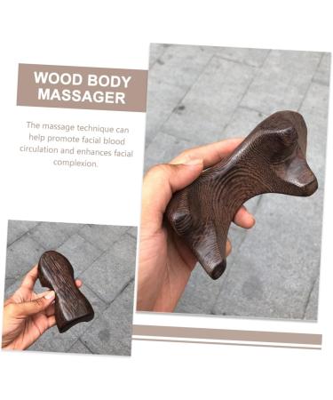 Frcolor 5-in-1 Scratch Board Neck Massage Device | Portable Wooden Facial & Body Shaping Tools for Home Use - Buy Online on GoSupps.com