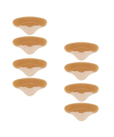 Heel Pads Snugs for Shoe Too Big Men Women RELISTEP Shoe Inserts for Loose Shoes Heel Pads Snugs for Shoe Too Big Men Women Prevent Heel Slip and Blister (4 Pairs) (Beige)