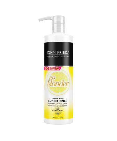 Sheer Blonde Go Blonder Hair Conditioner Gradual Lightening Conditioner for Blonde Hair with Citrus and Chamomile featuring our BlondMend Technology 16 oz 16 Fl Oz (Pack of 1)