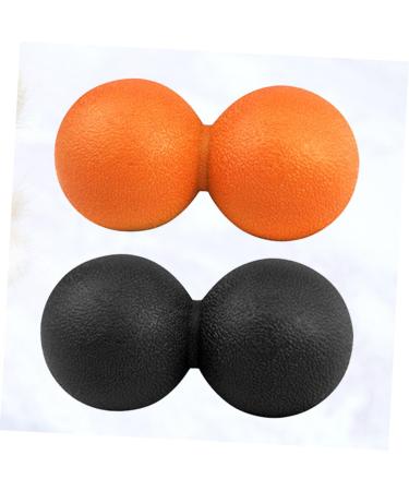 GLEAVI 2pcs Yoga Ball & Muscle Roller Set | Lacrosse & Peanut Massage Balls for Back Relief - International Shipping Available - Buy Online on GoSupps.com