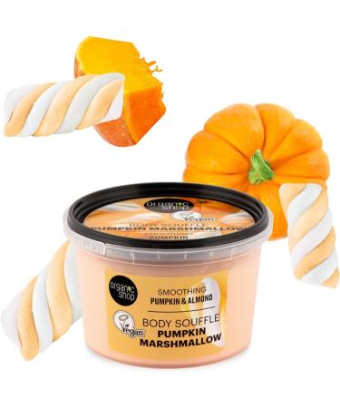 Organic Pumpkin Marshmallow Body Souffle with Almond Oil | 250ml - Buy Online on GoSupps.com