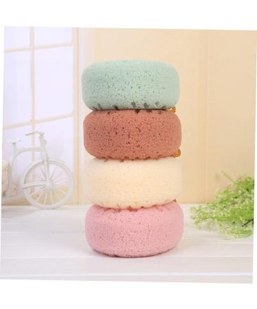 Beavorty 2pcs Face & Body Sponge Bath Scrubber Set - Exfoliating Loofah Shower Brush and Towel - Buy Online on GoSupps.com