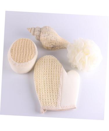 6 Pcs Exfoliating Body Scrub Gloves - Loofah Shower Mitts for Smooth Skin | Bath Scrubbing Gloves Pack - Buy Online on GoSupps.com
