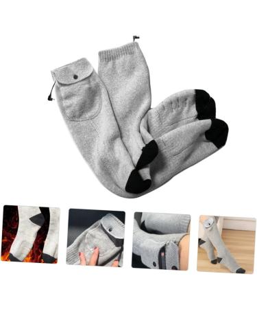 Kisangel Women's Heated Smart Socks - 2 Pairs of USB Thermal Socks for Winter Comfort - Buy Online on GoSupps.com