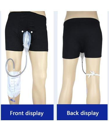 69 to 92CM ICEMOB Wearable Urinal for Men 500Ml Male Urine Collection System Silicone Male Incontinence Devices Urine Collection Bag for Bedridden Patients - Buy Online on GoSupps.com