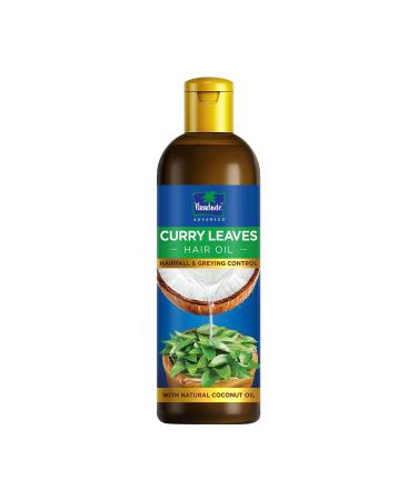Parachute Advansed Curry Leaves Hair Oil for Hair Fall and Greying Control - with Natural Coconut Oil & Vitamin E - 200ml