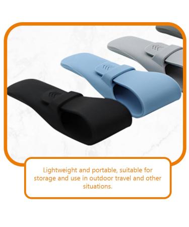 Solustrie 8 STK Razor Cover - Travel Case for Safe Razor Protection | Portable Men's Shaving Accessories in 4 Colors - Buy Online on GoSupps.com