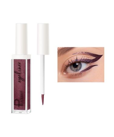 ZUK Liquid Eyeliner  Glitter Eyeliner  Quick-Drying  Rich Pigment  Colourful Eyeliner  Waterproof & Smudge Proof  Long Lasting 07  0.11 Fl Oz