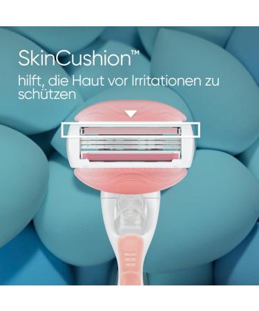 Gillette Venus Comfortglide Spa Breeze Razor for Women | 9 Triple Blade Replacement Blades - Smooth Shaving Experience - Buy Online on GoSupps.com