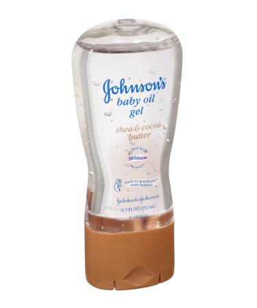 Johnson's Baby Oil Gel 6.5oz (Pack of 12)