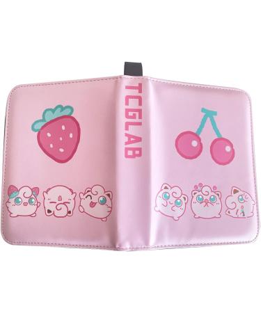 4-Pocket Trading Card Binder for TCG Cards - 440 Pockets, 55 Removable Sleeves - Pink Collection Case for Kids - Trading Card Games Storage - Buy Online on GoSupps.com