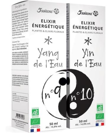 Elixir nerg tique BIO N 9 - Yang De L'Eau (Rein) - 50 ml - Laboratoire 5 Saisons n 9 - Yang / rein - Buy Online on GoSupps.com