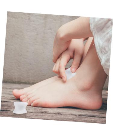 Minkissy 5 Pairs Hallux Pads | Big Separation Varus & Overlapping Pad Straighteners for Bunion Relief - International Shipping Available - Buy Online on GoSupps.com