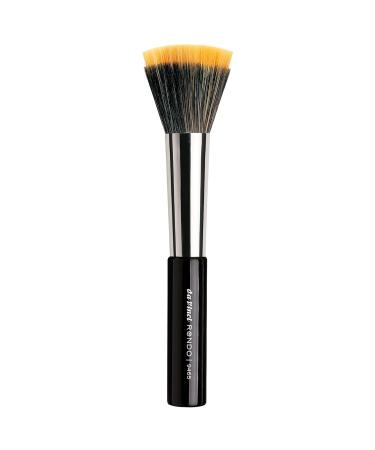 Da Vinci Foundation Brush - 2in1 Powder & Stippling Brush | Vegan Synthetic Fiber | Handmade in Germany - Green One Size - Buy Online on GoSupps.com