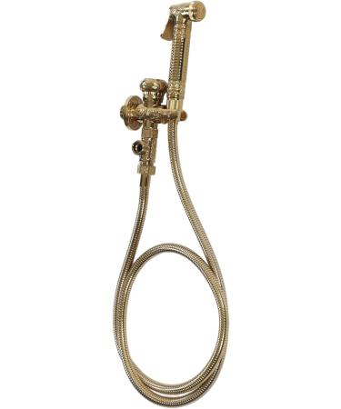 Antique Copper Bathroom Accessories | Retro Wall-Mounted Toilet Sprayer & Bidet Tap - Exquisite Design & Powerful Performance - Buy Online on GoSupps.com