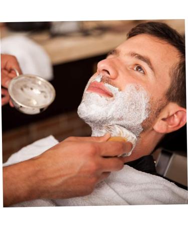 Doitool Vintage Shaving Brush with Wooden Handle - Portable Beard Grooming Tool | Synthetic Fiber Roof Hair Brush for Men s Personal Care - Buy Online on GoSupps.com