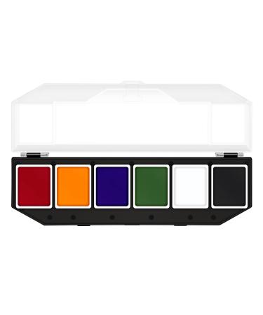 Maydear Alcohol Activated Face and Body Paint  6 Colors Alcohol Activated Makeup Palette for Special Effects Wound  Professional Quick Drying Waterproof Makeup Artist Color Palette - Buy Online on GoSupps.com