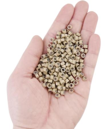 200pcs 5.0X3.0X3.0mm Silicone Micro Rings Links Beads for Hair Extensions (Gray Blonde) 200 pieces Gray Blonde - Buy Online on GoSupps.com
