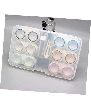 Partykindom 6-Pack Contact Lens Containers | Durable & Compact Lens Holders for Safe Storage - Buy Online on GoSupps.com