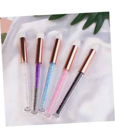 DRESSOOS 2pcs Nose Brush Soft Eyeshadow Brush Professional Makeup Tools Lady Parts Pink Aluminum Tube - Buy Online on GoSupps.com