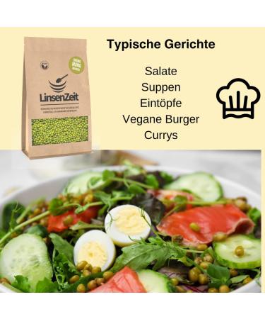 Buy Premium Green Mung Beans 600g - Natural Vegan Additive-Free Lentil Time High-Quality Mung Beans for International Shipping - Buy Online on GoSupps.com