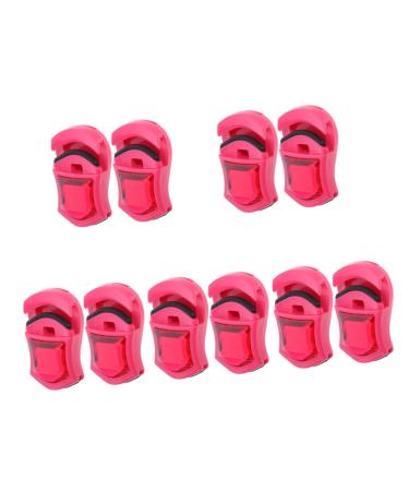 FOMIYES 10 Pcs Beauty Eyelash Tools Cosmetics Tool Eyelash Curl Tool Eyelash Curlers Eyelash Silicone Pads Eyelash Curling Tool Lash Curls Tools Eyelash Makeup Tool Eyelashes 5.80X3.80X1.50CMx5pcs