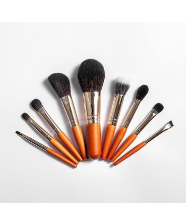 9 Mini Makeup Brush Set - Complete Blush & Eye Shadow Brushes | Travel Beauty Tools - Buy Online on GoSupps.com
