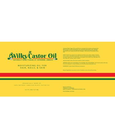 100% Jamaican Black Castor Oil