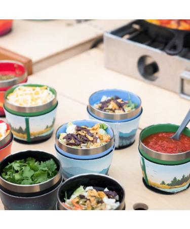 HYDAWAY Collapsible Insulated Bowl with Lid | Portable  Packable  Insulating  Resealable  Hot-and-Cold Dinnerware for Camping  Hiking  Backpacking  Van Life  Travel | 1.5 Cup Capacity Cascadia - Buy Online on GoSupps.com