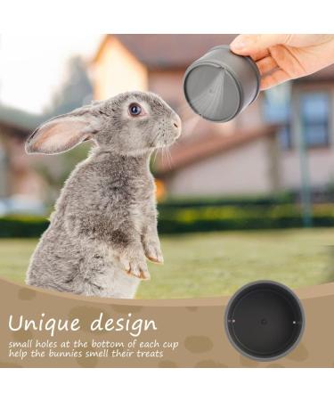 WALLFID 8 PCS Stacking Cups for Rabbits-Bunny Toys for Hiding Food and Playtime Fun BPA-Free Safe Plastic Pet Toys Multi-Coloured and Various Sizes (Morandi Colour) - Buy Online on GoSupps.com