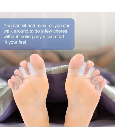 Gel Toe Separator & Stretcher for Yoga, Walking, Dancing - Bunion Relief & Toe Alignment for Women and Men - Buy Online on GoSupps.com