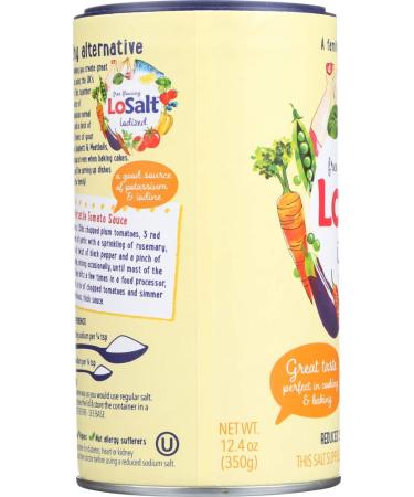 Losalt Iodized Salt 12.35 oz - 12.35 Ounce (1 Pack) | Essential Mineral for Seasoning and Cooking - Buy Online on GoSupps.com