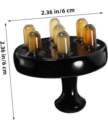 Frcolor Men's Hair Massage Device - Premium Hairbrush & Kamm Tool for Ultimate Scalp Relief - Buy Online on GoSupps.com