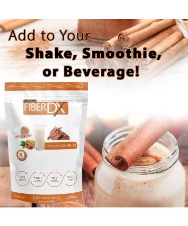 BarnDad's Fiber-DX Cinnamon Bun 600g - Natural Sweetener Fiber Supplement - Buy Online on GoSupps.com