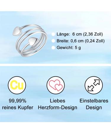 Vicmag Magnetic Hardship Women's Titanium Steel Bracelet - Ultra-Strength with Distance Tool (Purple Crystal & Solid Heart) - Perfect Gift for Her - Buy Online on GoSupps.com