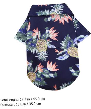 NUSITOU Summer Hawaii Shirts for Dogs - 4-Pack XS to Medium Dog T-Shirts - Cute Pet Clothing - Buy Online on GoSupps.com