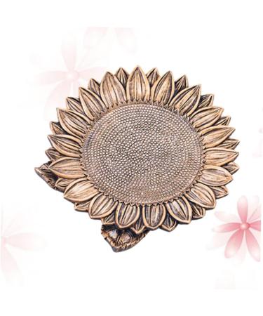 Zerodeko Plant Decor Jewelry Tray Snack Fruit Trays Jewelery Dessert Tray Dried Fruit Plate Round Jewelry Box 18*18 cm As Shown - Buy Online on GoSupps.com