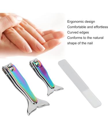 Stainless Steel Fingernail Clippers Accuracy Cutting Portable Cartoon Nail Clippers for Daily Use - Buy Online on GoSupps.com
