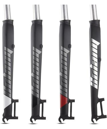 NA US Spot 1-1/8 Full Aluminum Alloy Rigid Disc Brake MTB Fork - Silver X5 | 26/27.5/29  28.6mm Threadless Taper Tube  Ultra Light - Buy Online on GoSupps.com