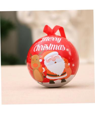 Cabilock 18 Pcs Christmas Party Favors Christmas Boxes for Treats Christmas Tree Ornaments Spherical - Buy Online on GoSupps.com