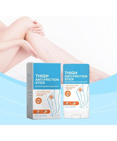Anti-Chafing Thigh Cream Anti-Chafing Thigh Stick Anti-Chafing Thigh for Women Anti-Friction Cream for Thighs Protection Against Body Skin Friction (3) - Buy Online on GoSupps.com